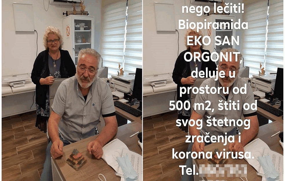 Da li doktor Nestorović podržava <span style='color:red;'><b>NADRILEKARSTVO</b></span>? Ako želite više da se ZAŠTITE od KORONE naručite PIRAMIDU ZA 6.000 dinara, a za manju zaštitu 3.500! (FOTO)